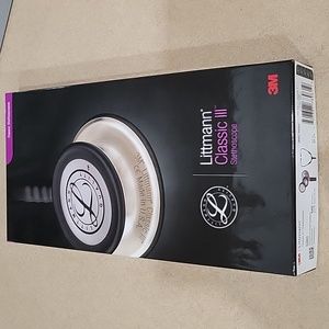 LittmannIII 5620 Black stethoscope NIB